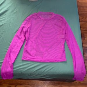 Purple Bathing Suit CoverUp